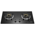 tempered glass built-in gas cooker restaurant stove